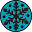 Holiday Snowflake Icon